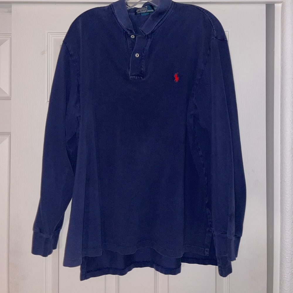 Adult Polo 3/4 button up
